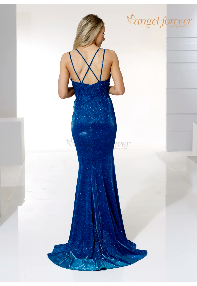 UK 10 AF22208 By Angel Forever Prom Dress