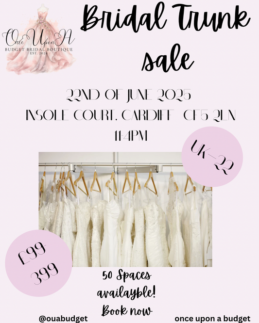 Early bird- BRIDAL TRUNK SALE