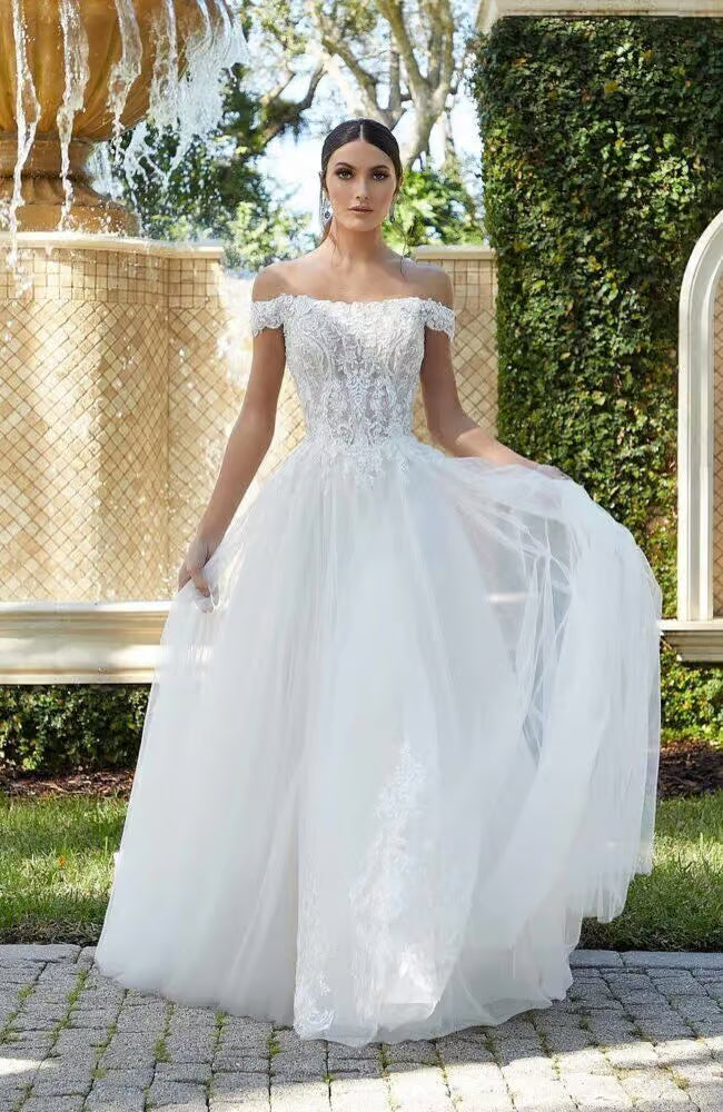 UK 10/12 Floretta by Morilee wedding dress