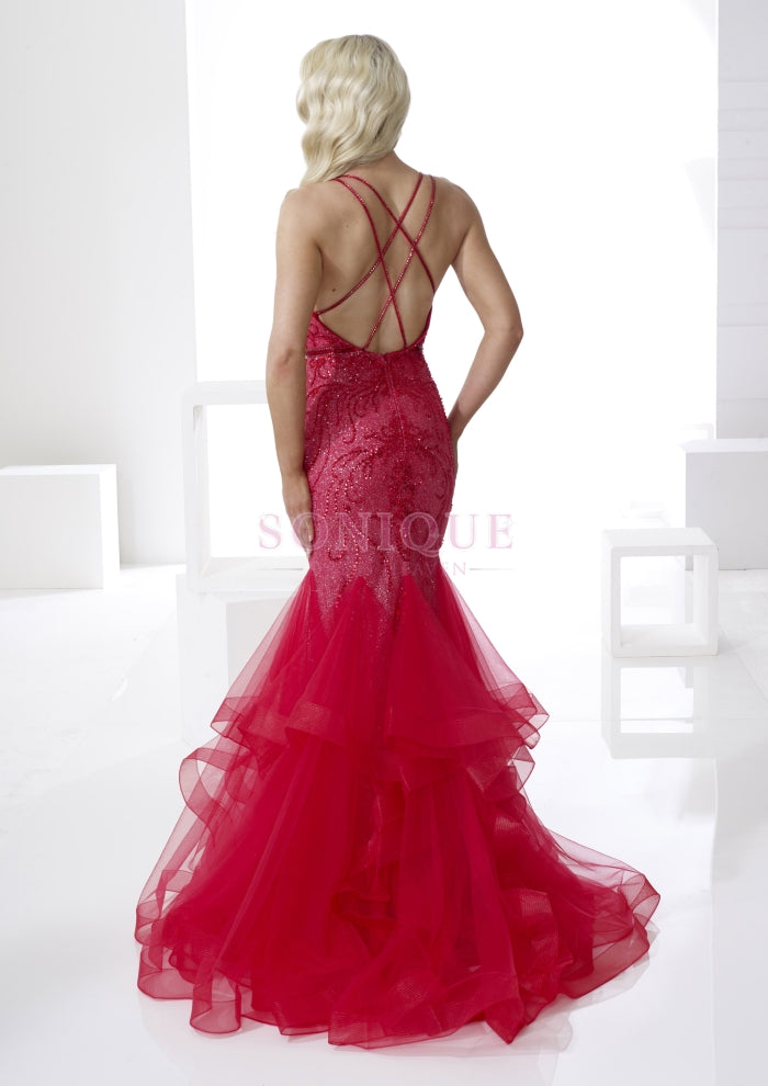 UK 10 AF21407 By Angel Forever Prom Dress