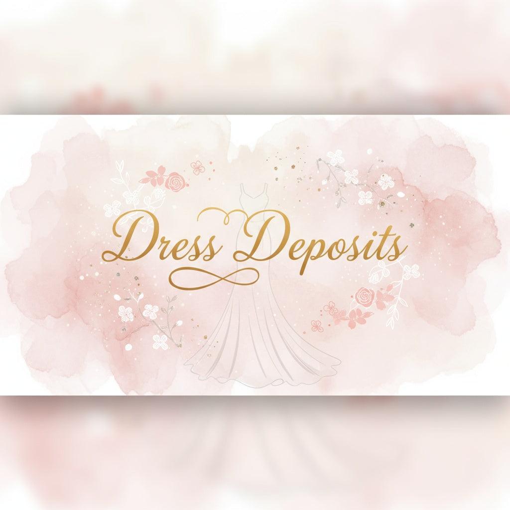 Dress deposit- £250-500