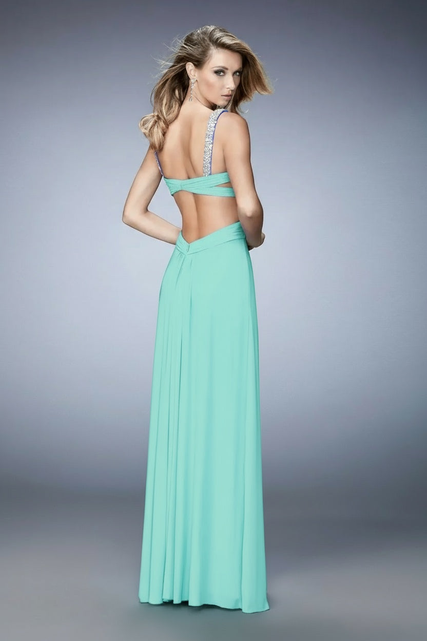 UK 4 22068 by La femme prom dress