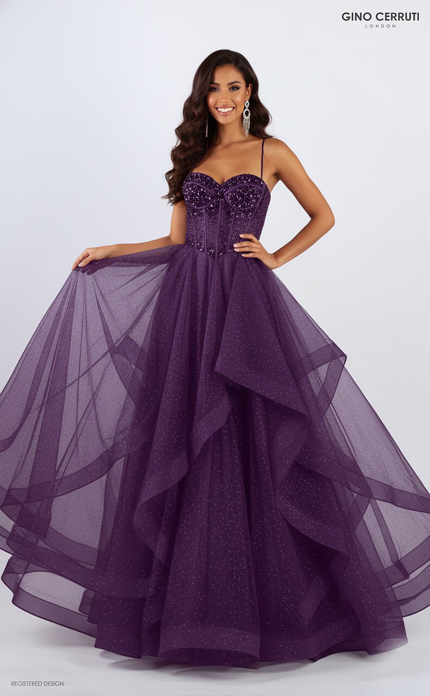 UK 12 Amberly by Gino Cerruti prom dress